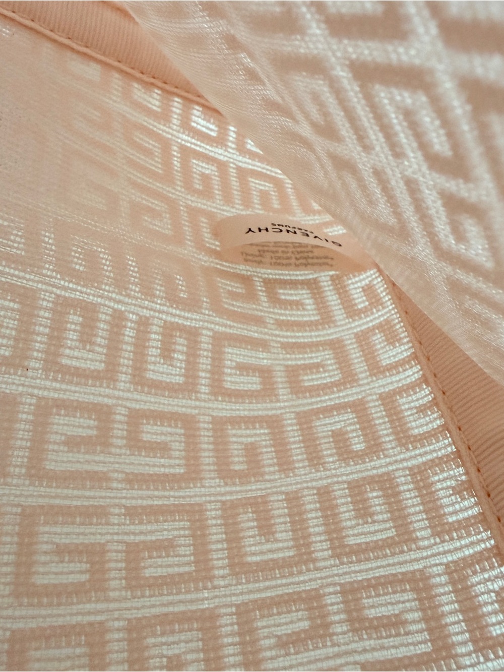 Givenchy Pale Pink Monogram Canvas Wristlet Clutch - Picture 5 of 7